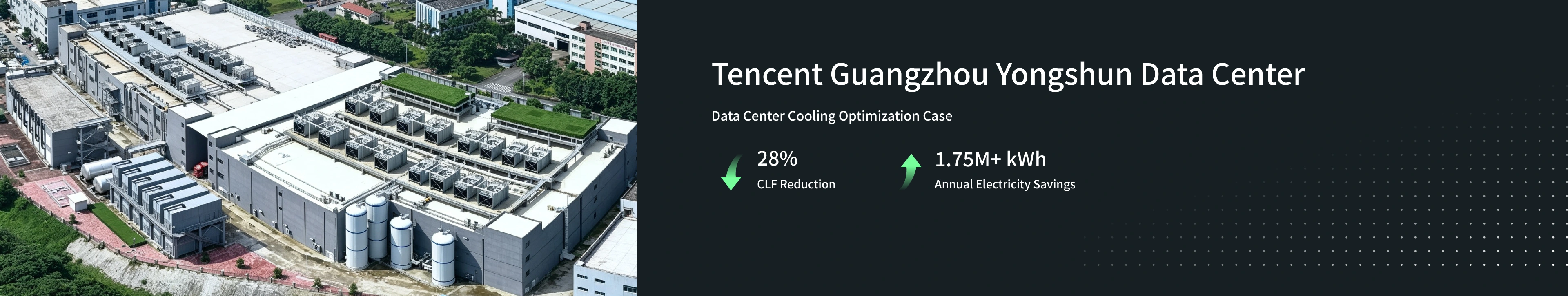 Tencent Guangzhou Yongshun: CLF Down 28%, Annual Savings Over 1.75 Million kWh